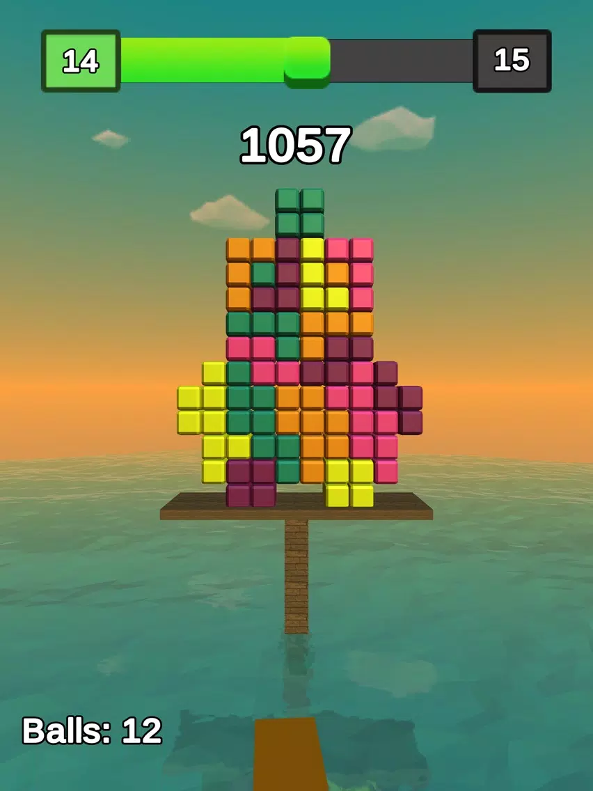 Crash Blocks 3D iPad  Screenshots