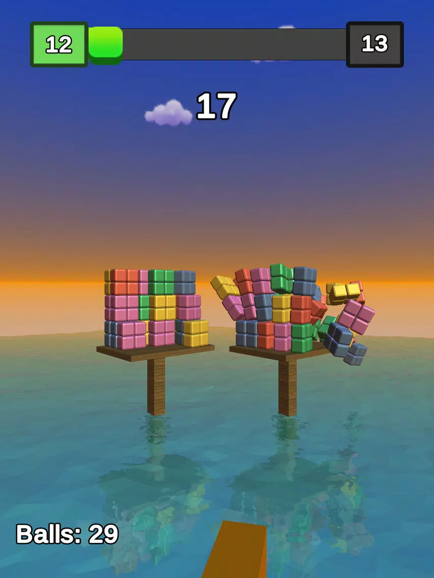Crash Blocks 3D iPad  Screenshots