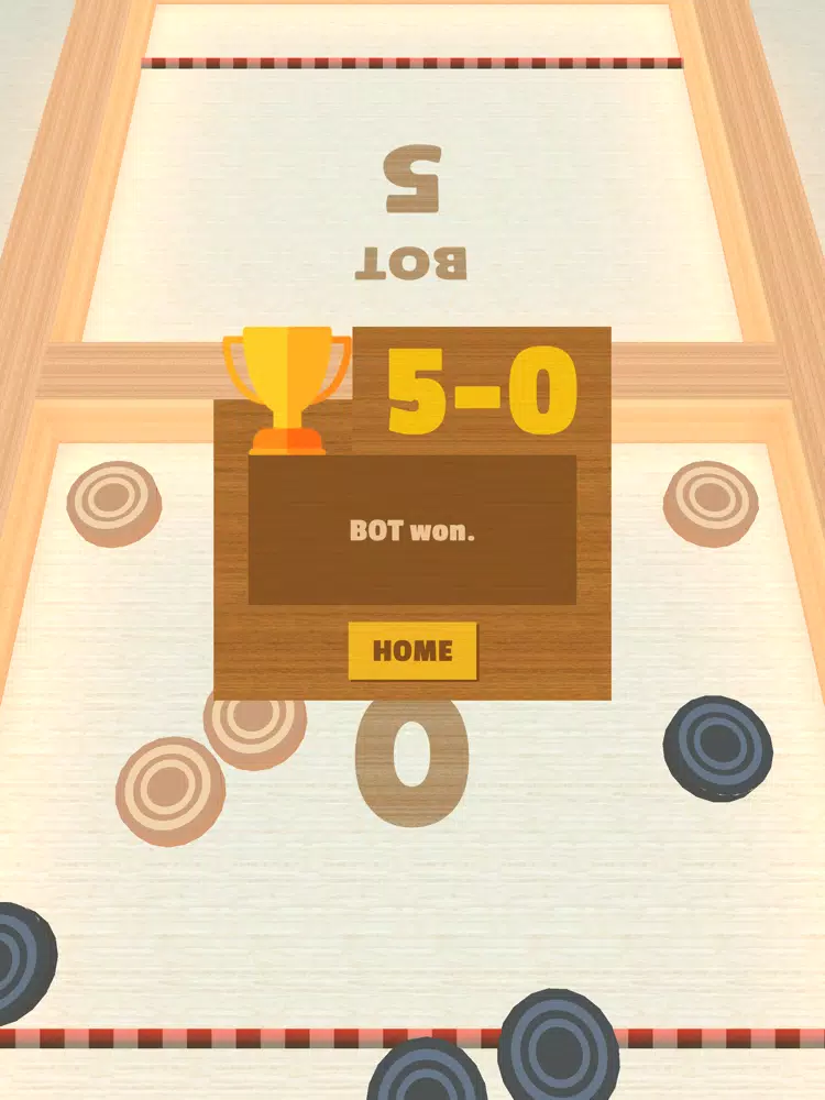 Puck Pool Fast Sling Puck Game iPad سکرین شاٹس