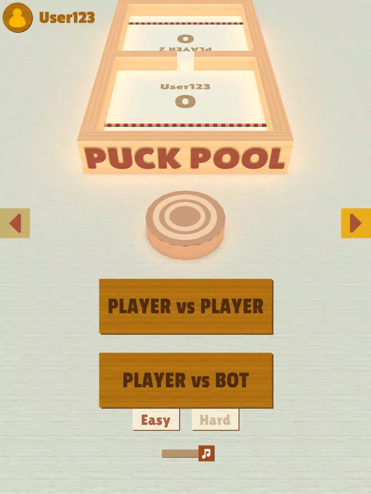 Puck Pool Fast Sling Puck Game iPad سکرین شاٹس