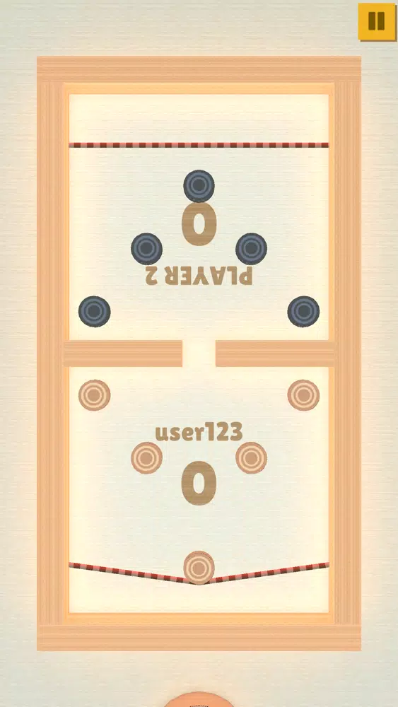 Puck Pool Fast Sling Puck Game سکرین شاٹس