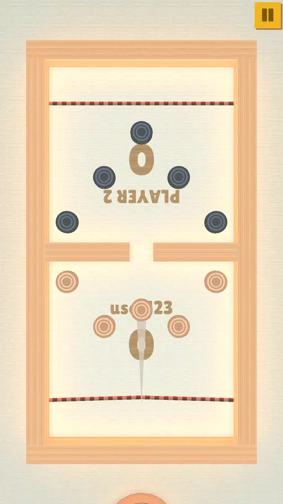 Puck Pool Fast Sling Puck Game سکرین شاٹس