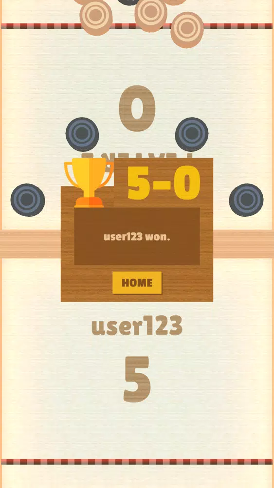 Puck Pool Fast Sling Puck Game سکرین شاٹس