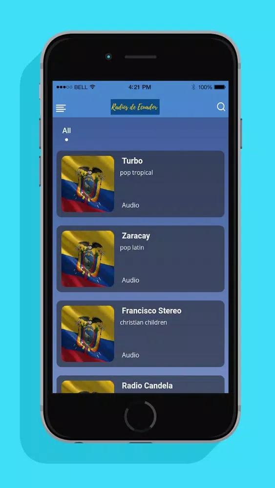 Capturas de pantalla de Radio Ecuador