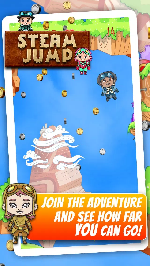 Steam Jump - Flying Steampunk Super Hero Screenshots