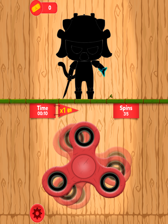 Samurai Cat Spinner iPad  Ekran Görüntüleri