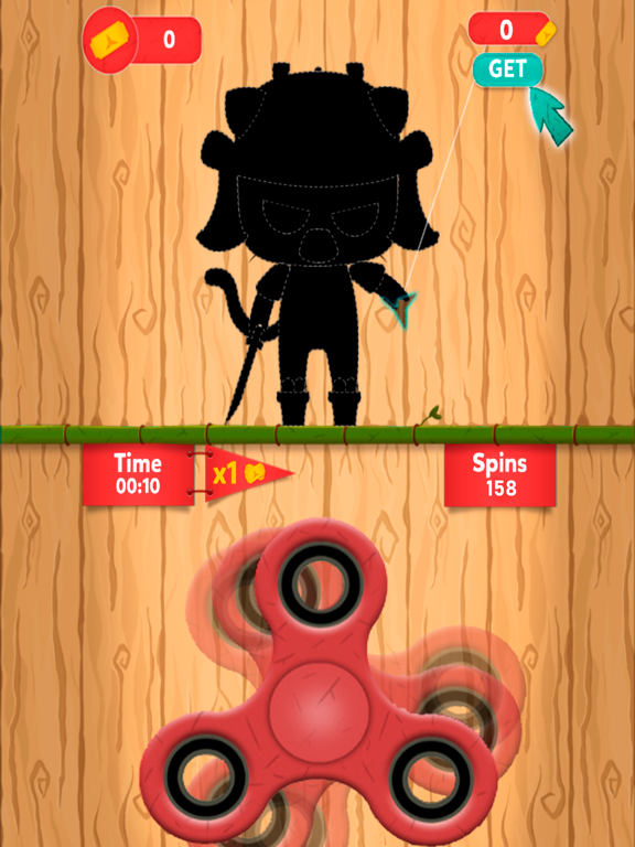 Samurai Cat Spinner iPad  Ekran Görüntüleri