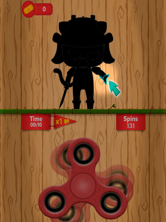 Samurai Cat Spinner iPad  Ekran Görüntüleri