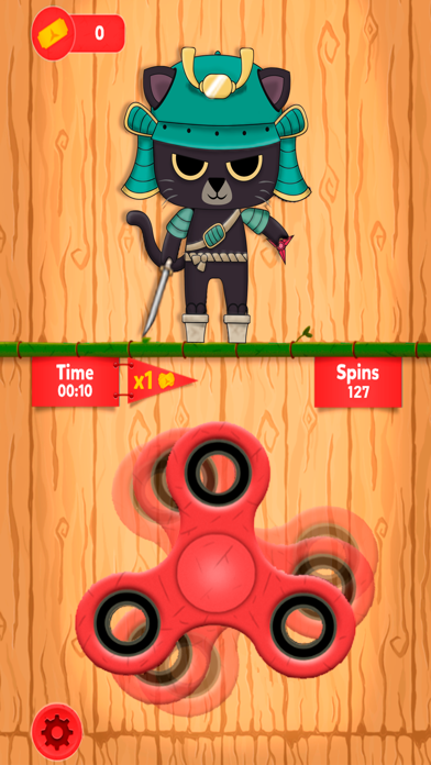 Samurai Cat Spinner Ekran Görüntüleri
