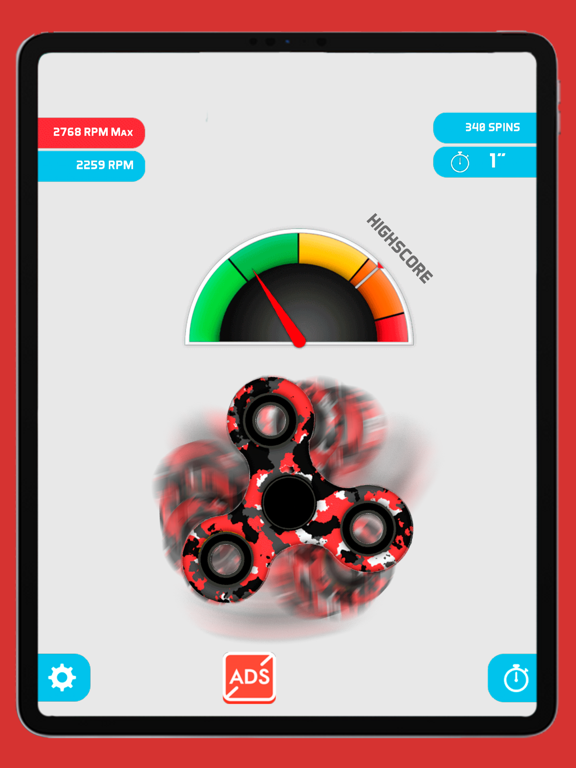 Captures d'écran de Fidget Spinner Extreme iPad 