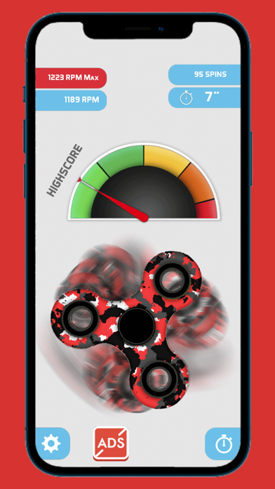 Captures d'écran de Fidget Spinner Extreme