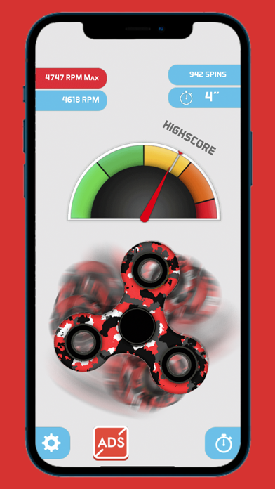 Captures d'écran de Fidget Spinner Extreme
