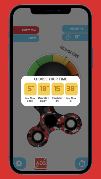 Captures d'écran de Fidget Spinner Extreme
