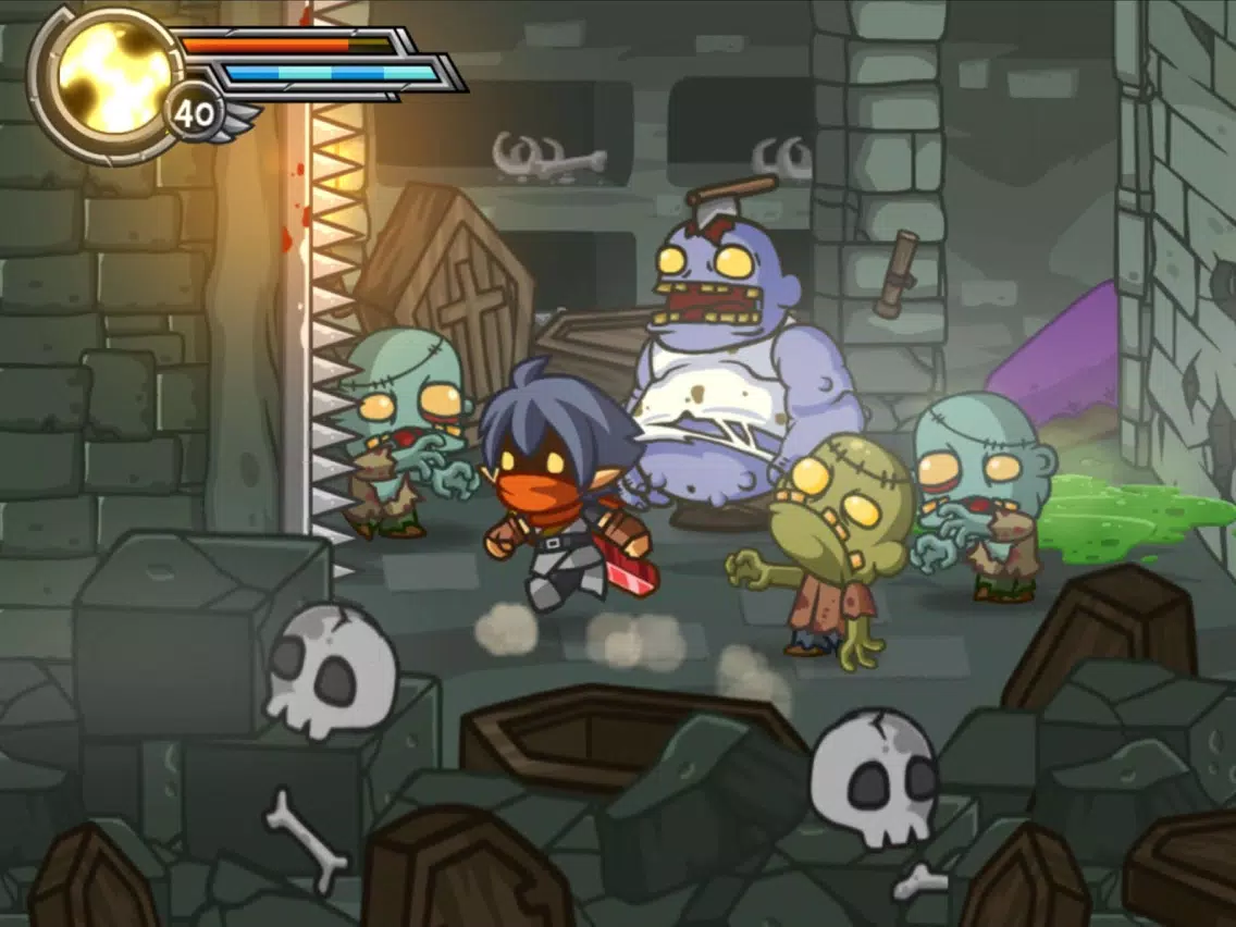 Capturas de pantalla de Wonder Blade iPad 