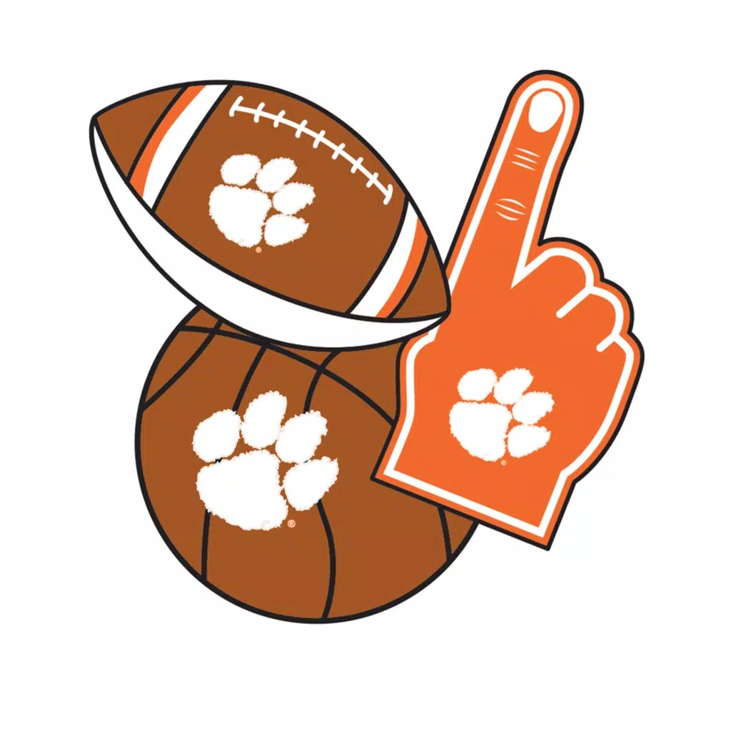 Clemson Tigers Selfie Stickers Clemson Tigers Selfie Stickers