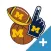 Michigan Wolverines Pro Photo Booth Stickers