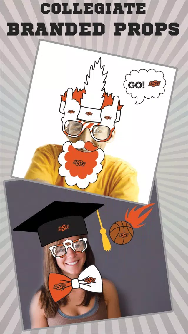 Oklahoma State Cowboys PLUS Selfie Stickers Screenshots