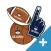 UConn Huskies PLUS Stickers