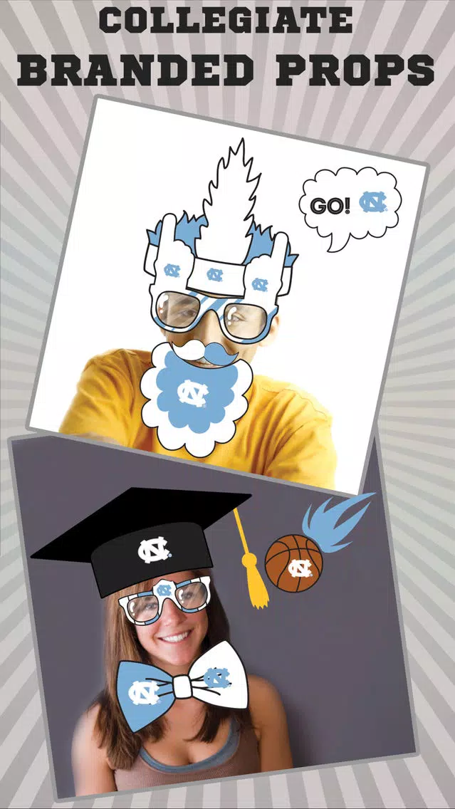 UNC PLUS Selfie Stickers Screenshots