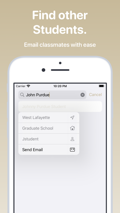 Purdue App - Student Companion Screenshots