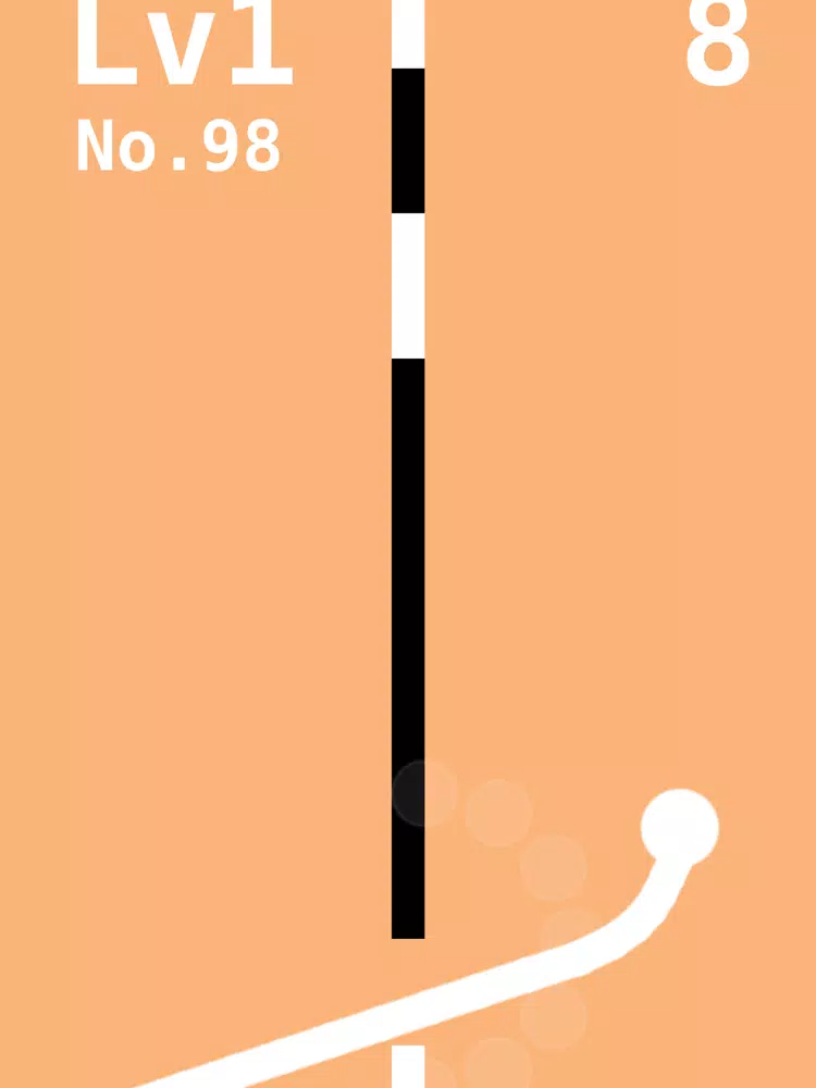 Tangkapan layar Tiny White Ball iPad 