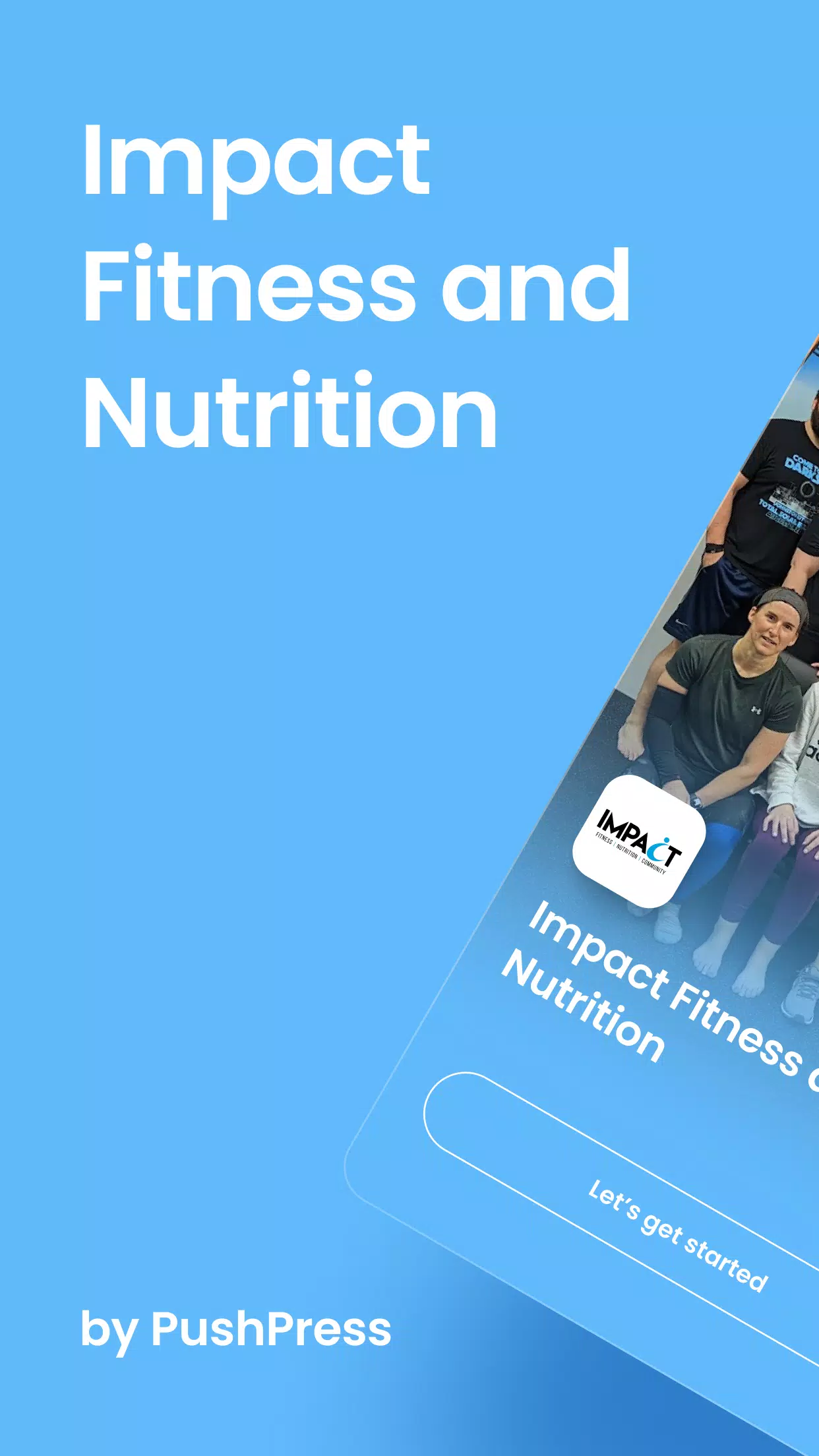 Impact Fitness and Nutrition Screenshots