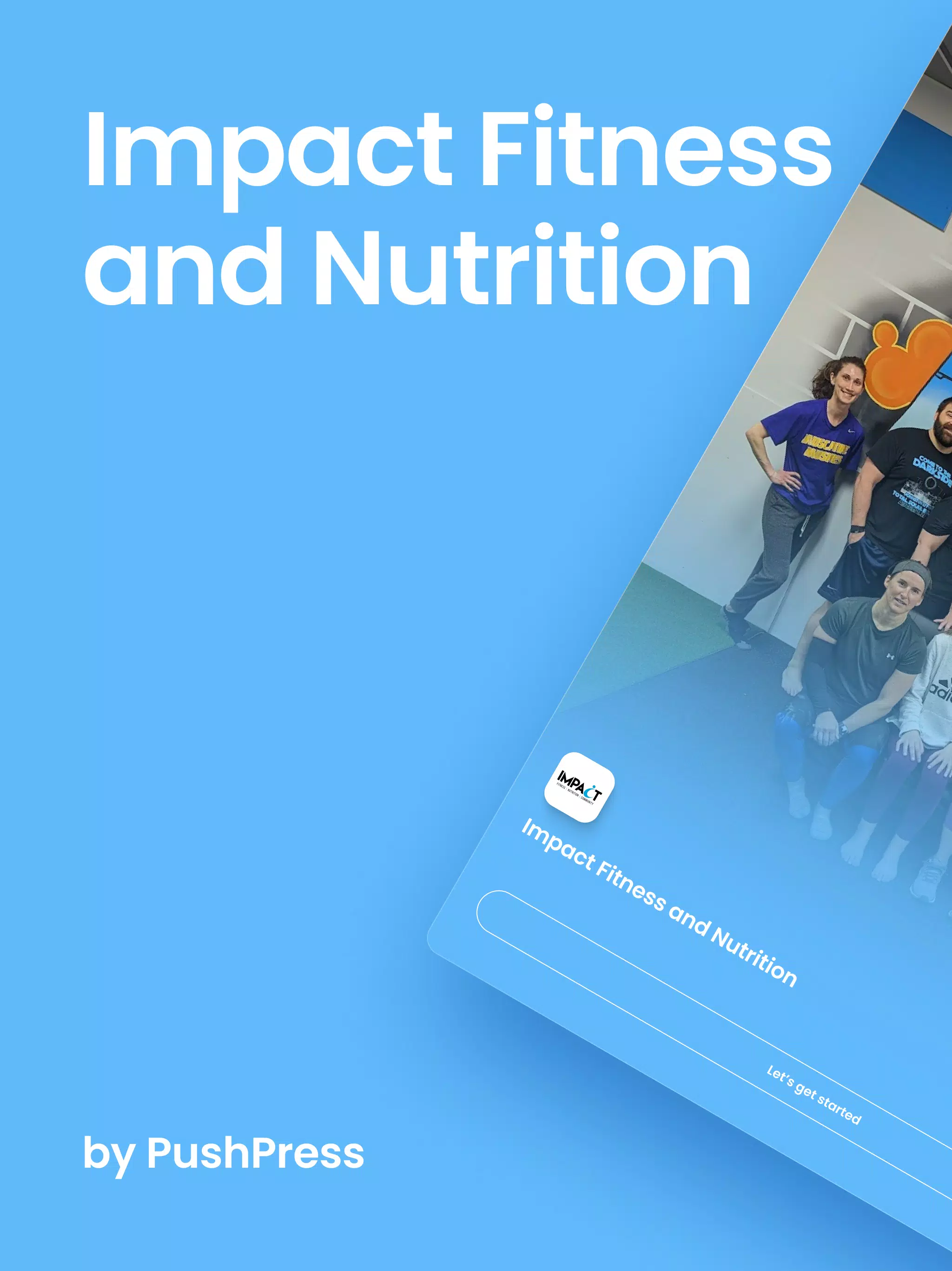 Impact Fitness and Nutrition Screenshots