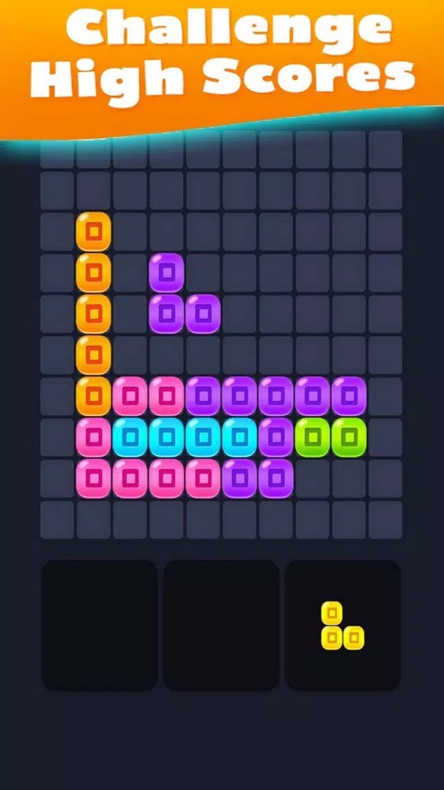 Hex Fill Brain: Hexagon Blocks Screenshots