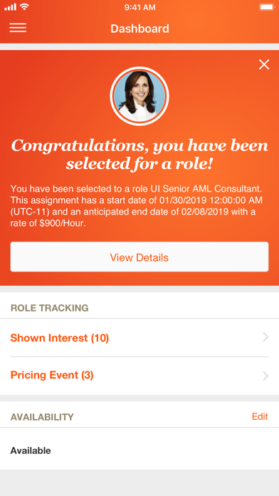 PwC Talent Exchange Screenshots
