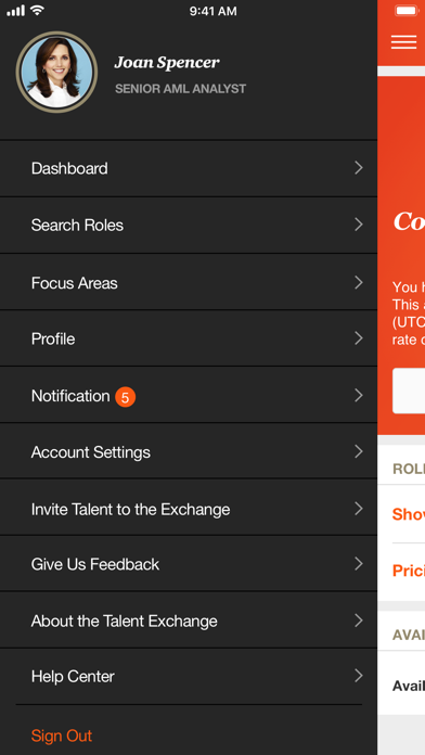 PwC Talent Exchange Screenshots