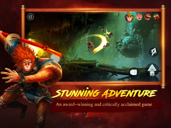 Screenshot di Unruly Heroes iPad 