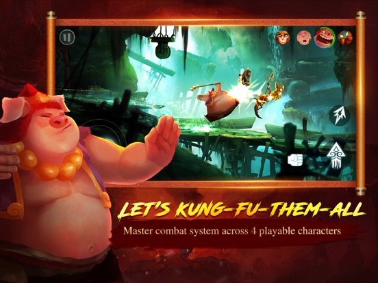 Screenshot di Unruly Heroes iPad 
