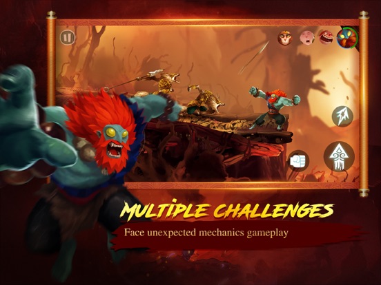 Screenshot di Unruly Heroes iPad 