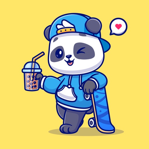 Cute Panda Stickers Pack! Cute Panda Stickers Pack!