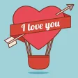 Love In Air-Kiss,Love Sticker