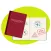 Passport Stamps World Sticker
