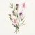 Vintage Watercolor Stickers