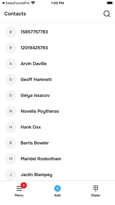 YIA HOPSCOTCH CRM Screenshots