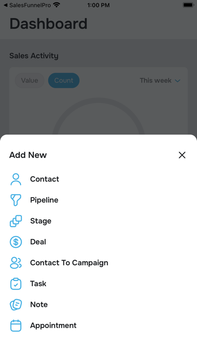 YIA HOPSCOTCH CRM Screenshots