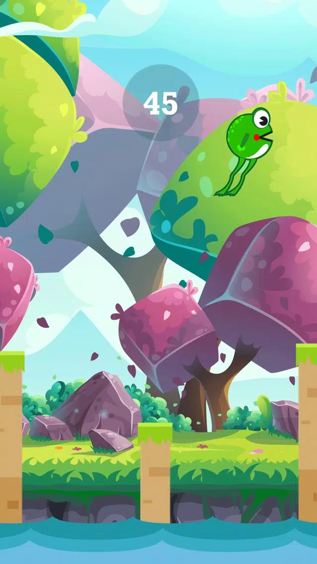 Froglet jump-sweetgreen frog應用截圖