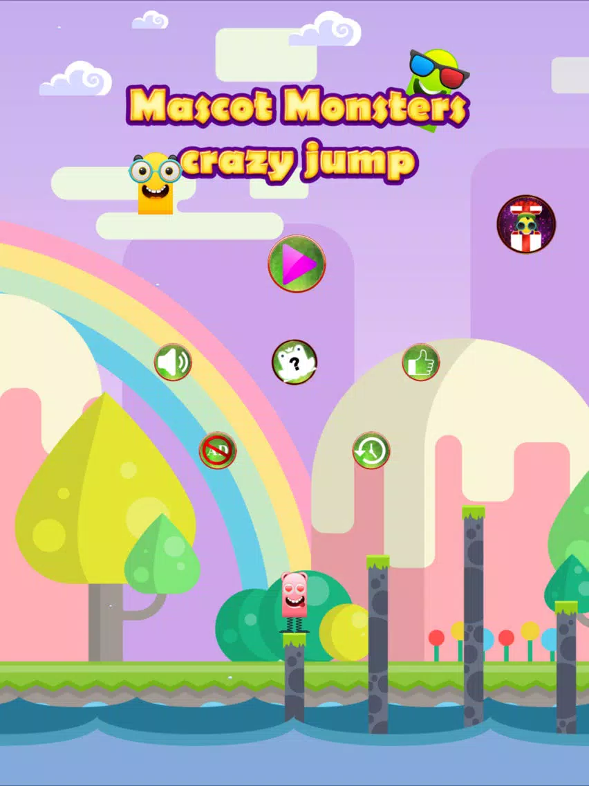 Mascot Monsters crazy jump iPad Screenshots