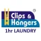 Clips and Hangers 1Hr Laundry