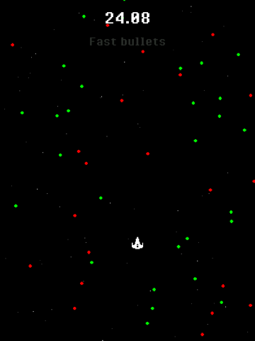 Dodge Special Training avoid a flying bullet flood in deep space iPad 应用截图