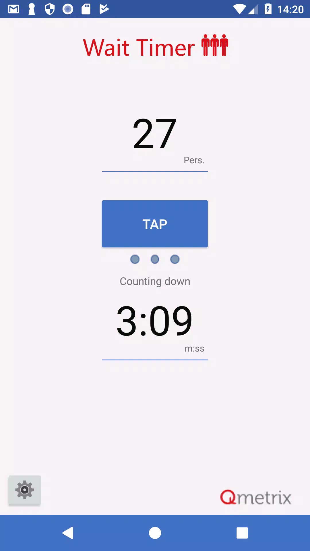 Wait Timer Screenshots