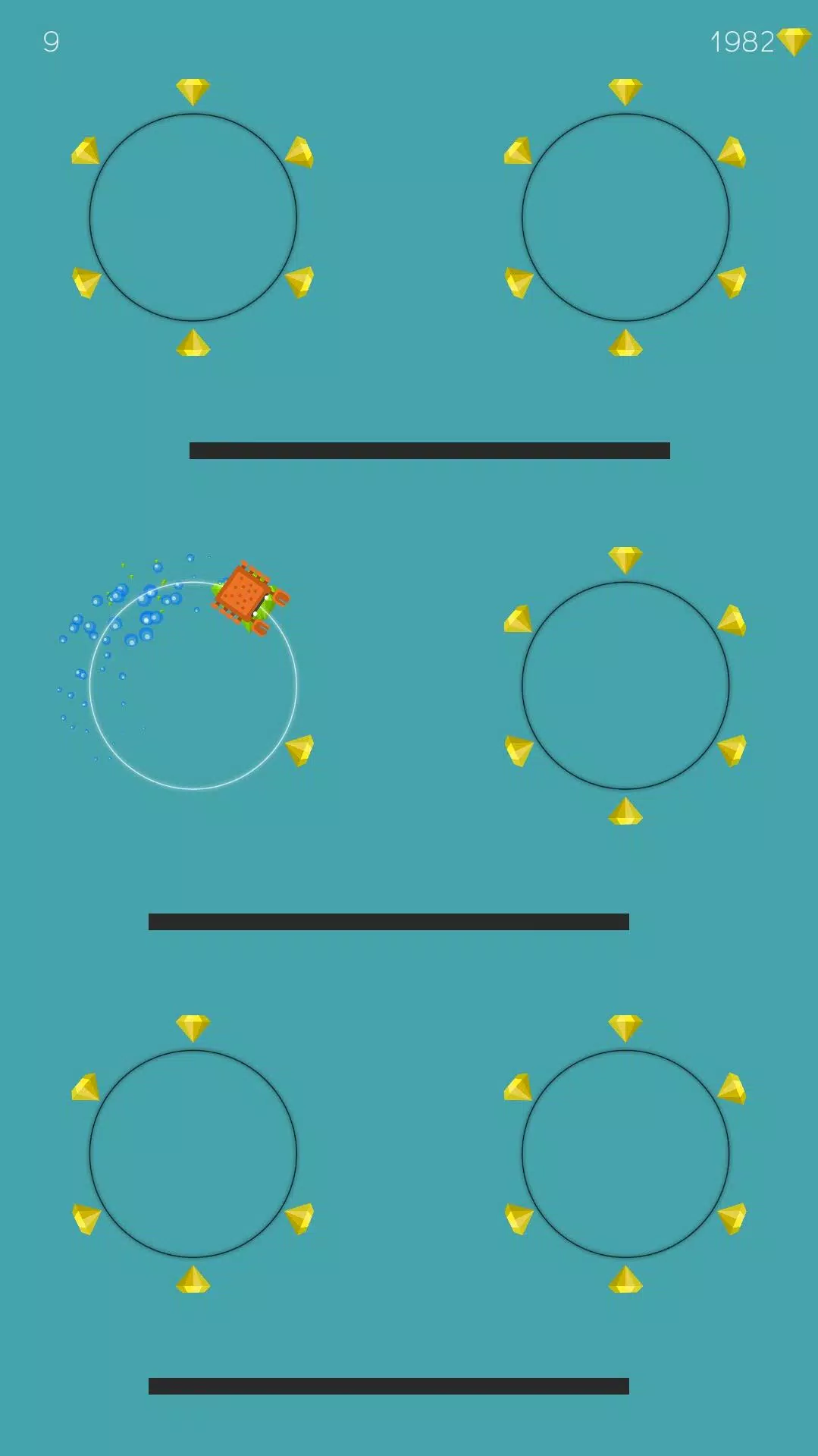 Capturas de tela do Circle Heroes