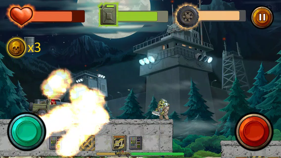 Capturas de pantalla de Guns And Wheels Zombie