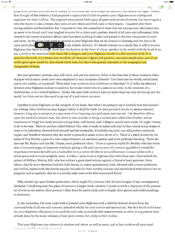 English Novel Books - Offline iPad Screenshots