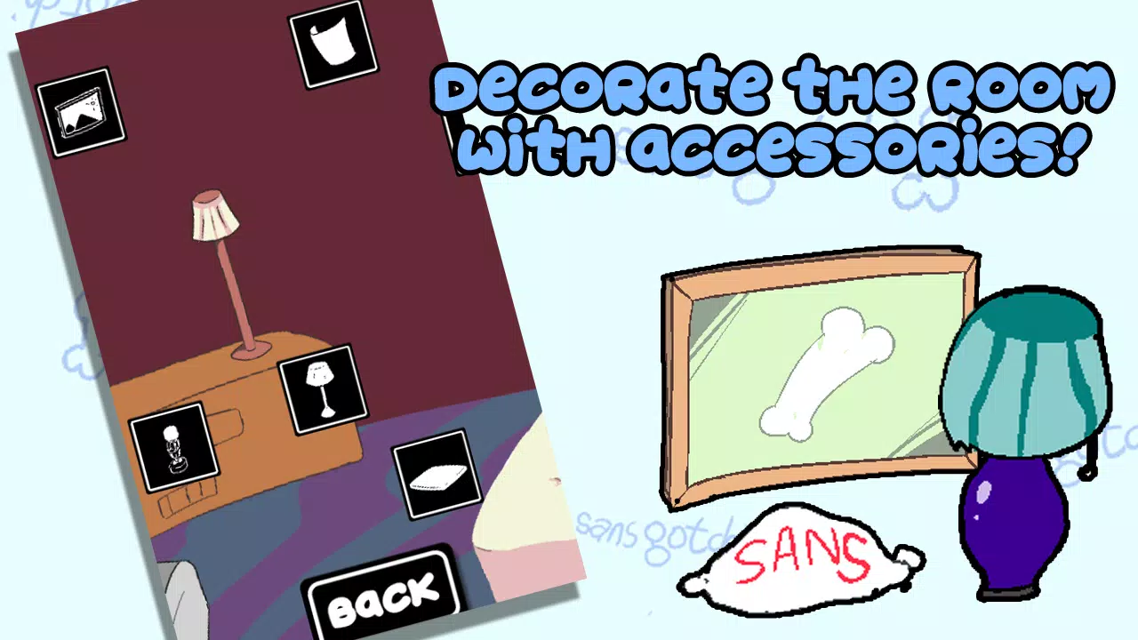 sans gotchi Screenshots
