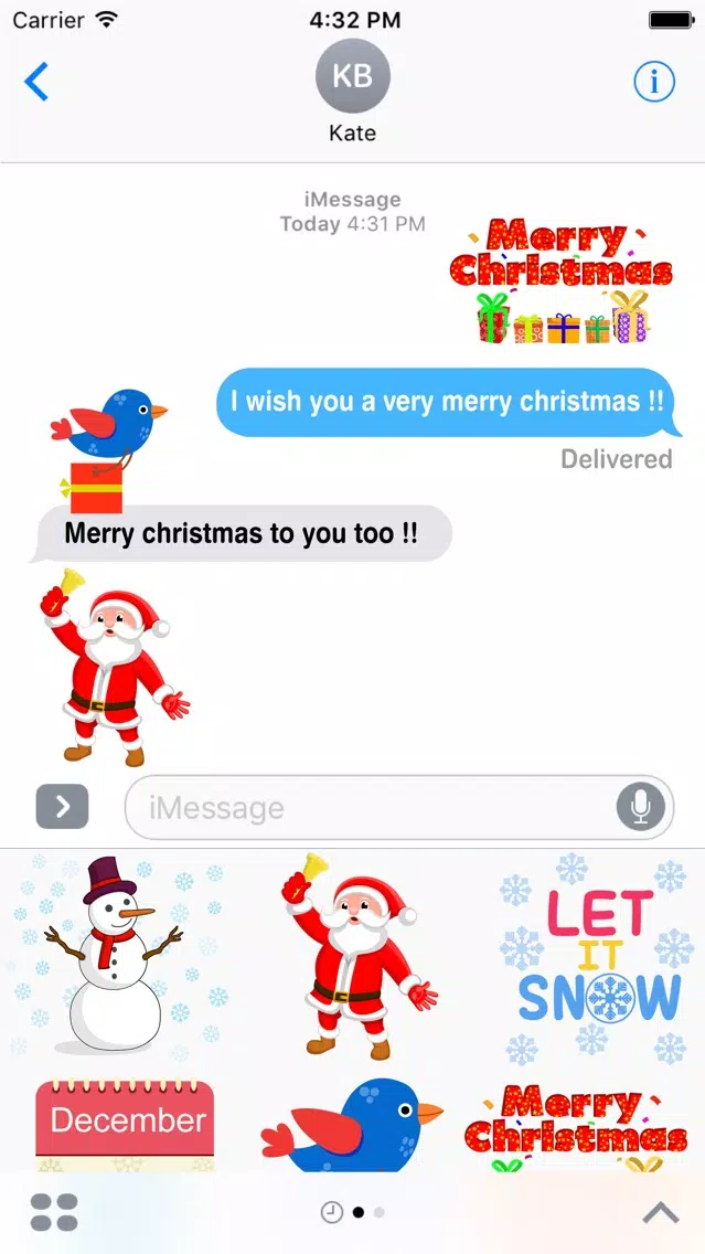 Christmas Celebration Stickers Pack Screenshots