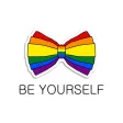 Be Yourself - LGBT Pride Emoji Stickers